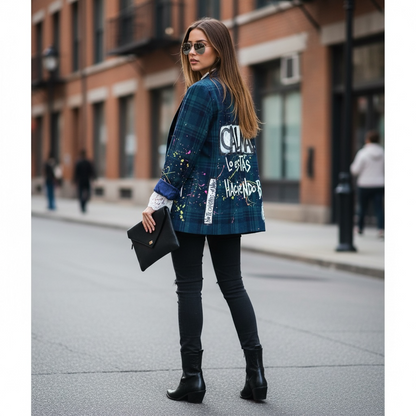 🖤 Blazer Escocés "Calma"