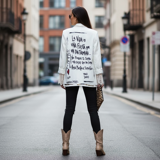 Blazer “No pierdas tiempo..."