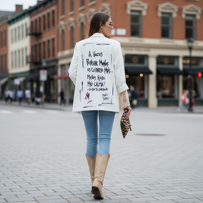 Blazer “Menos ruido, mas calma"