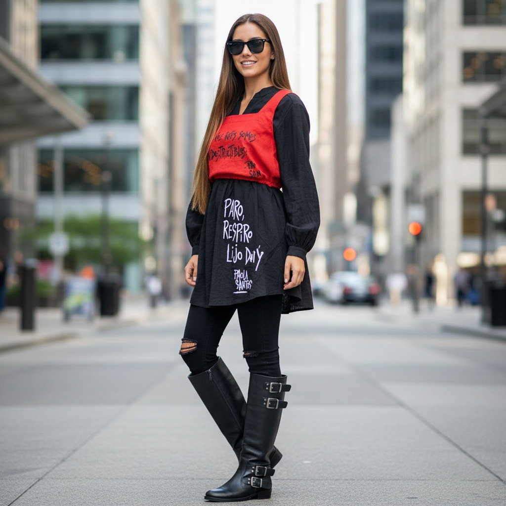 Top de Lino Intervenido – Edición Frases