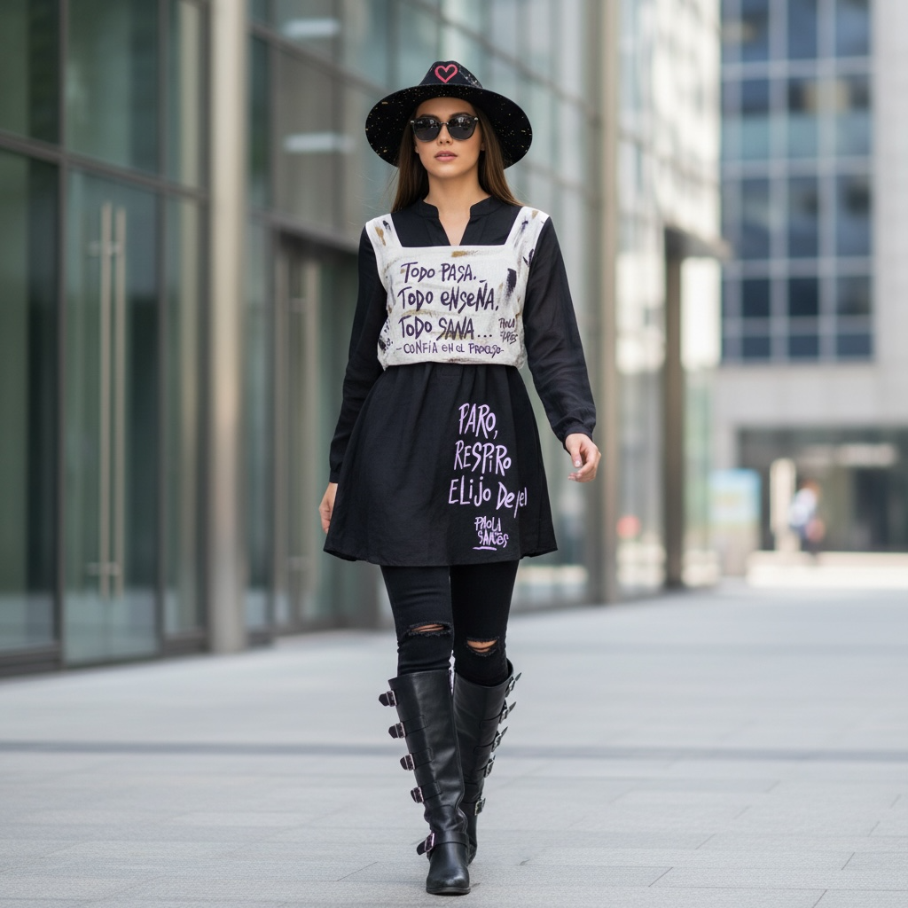 Top de Lino Intervenido – Edición Frases