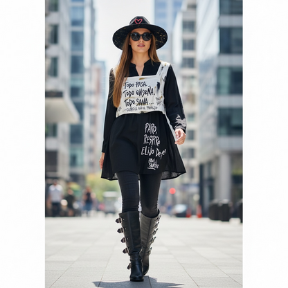 Top de Lino Intervenido – Edición Frases