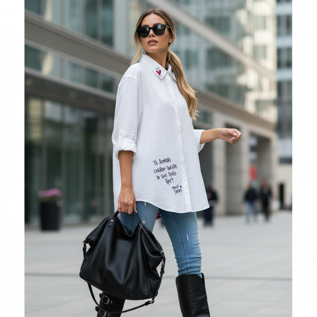 Camisa Liviana con Arte & Mensaje