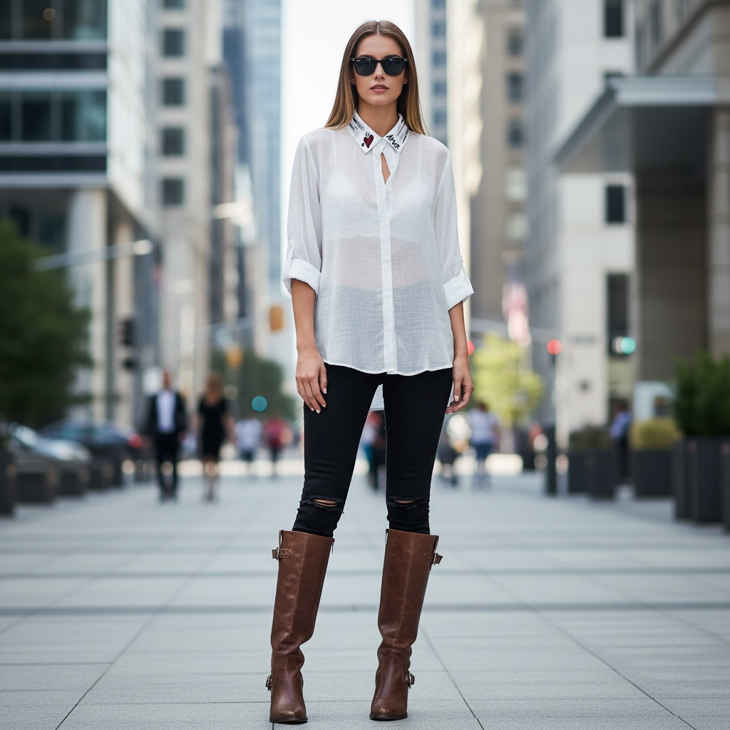 Camisa Liviana con Arte & Mensaje