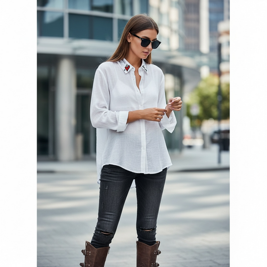 Camisa Liviana con Arte & Mensaje