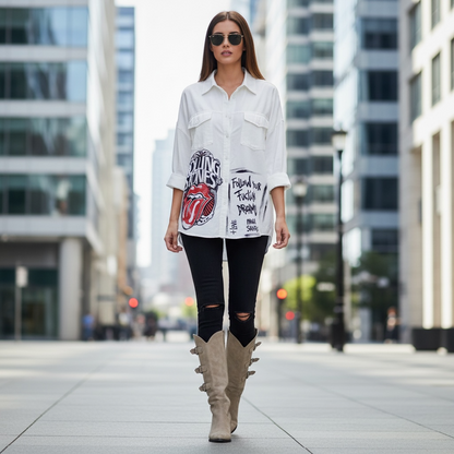 Camisa Liviana con Arte & Mensaje