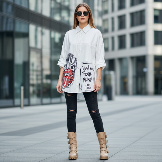 Camisa Liviana con Arte & Mensaje