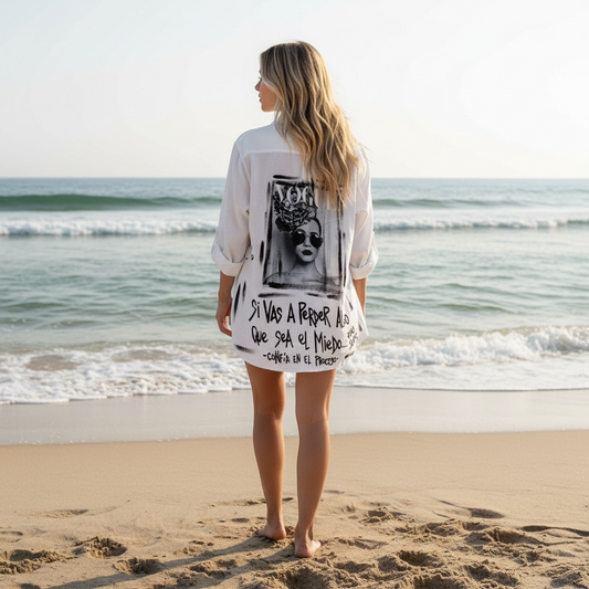 Camisa Lino Urban Art - Unisex