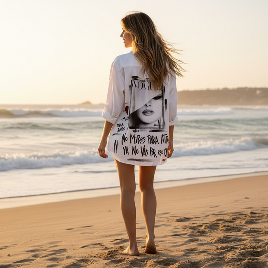 Camisa Lino Urban Art - Unisex