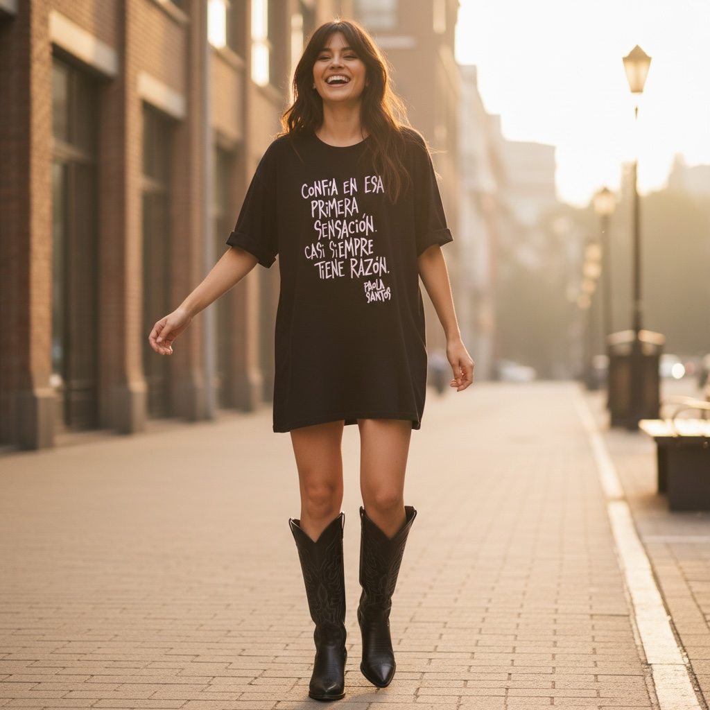 Remerón de Algodón Premium- "Confía en esa primera sensación, casi siempre tiene razón"