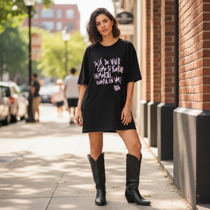 Remerón de Algodón Premium- "Dejá de vivir como si fueras inmortal"