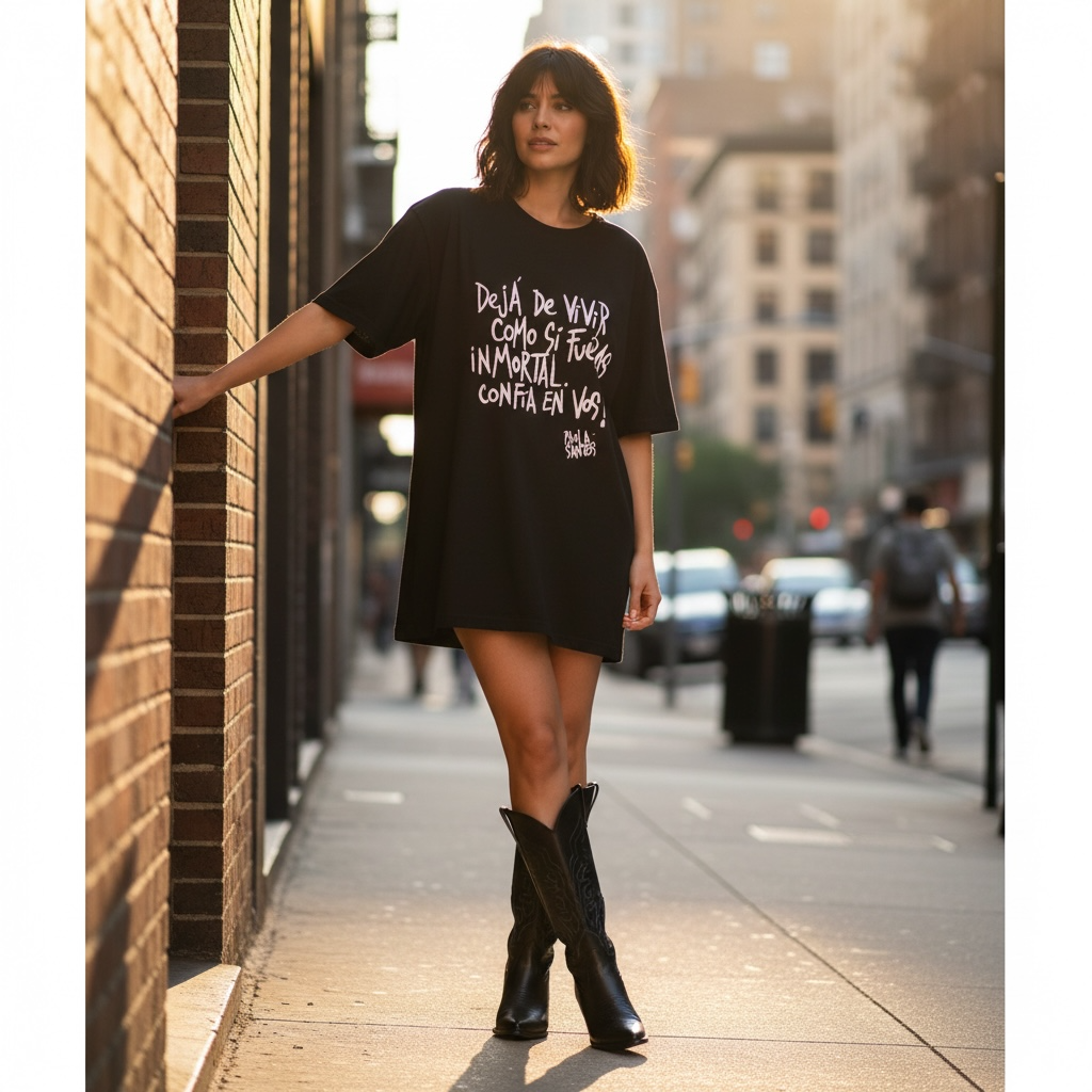 Remerón de Algodón Premium- "Dejá de vivir como si fueras inmortal"