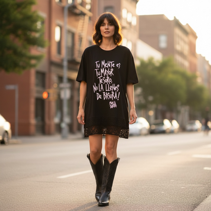 Remerón de Algodón Premium- "Tu mente es tu mayor tesoro, no la llenes de basura"