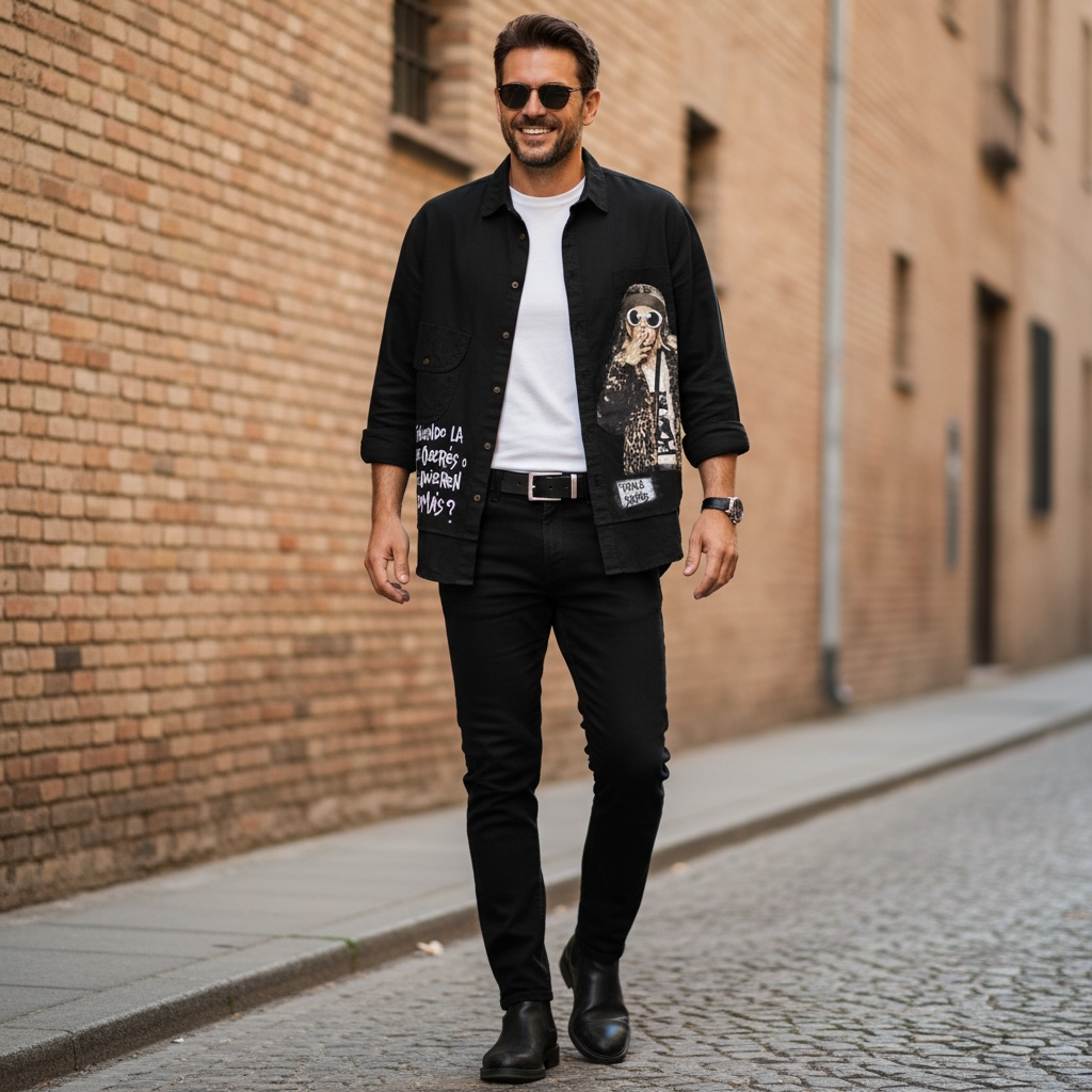 Camisa  de Denim Liviano  "Estás teniendo la vida que querés o la que quieren los demás?"