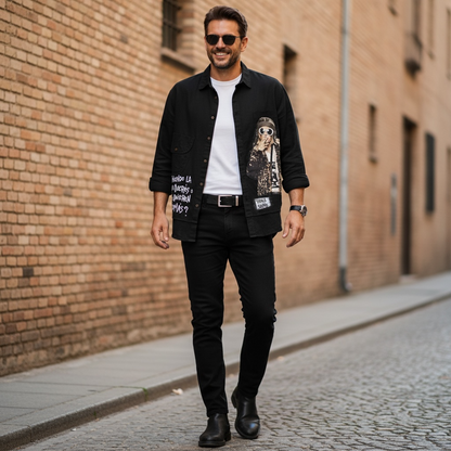 Camisa  de Denim Liviano  "Estás teniendo la vida que querés o la que quieren los demás?"