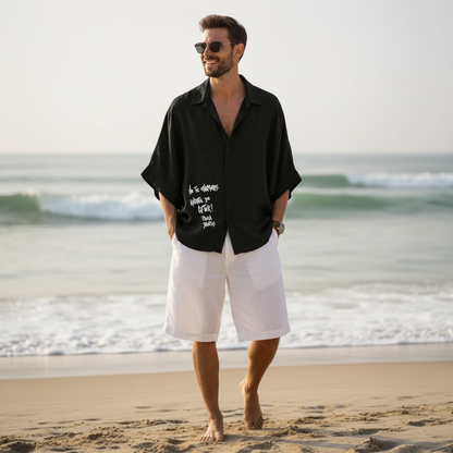 Camisa manga Dolman Sleeve - "No te enamores, andate de After"