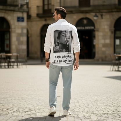 Camisa Unisex- "Decí lo que quieras. Total, sos lo que haces"