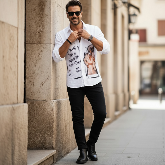 Camisa Unisex- "El que esté libre de pecado no sabe lo que se pierde"
