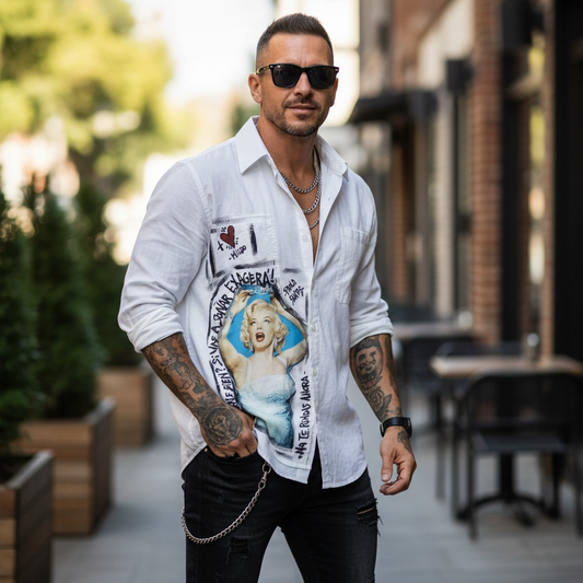 Camisa Unisex- "Y si todo sale bien? Si vas a soñar, Exagerá"