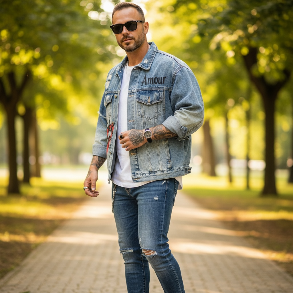 Campera de Jean Unisex - "Tu historia aún se está escribiendo"