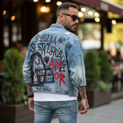 Campera de Jean Unisex - "Tu historia aún se está escribiendo"