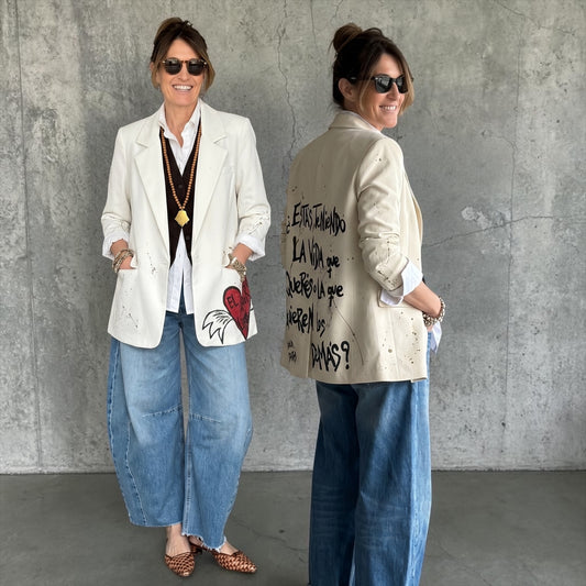 Blazer sastrero "Estás teniendo la vida que querés o la que quieren los demás?"