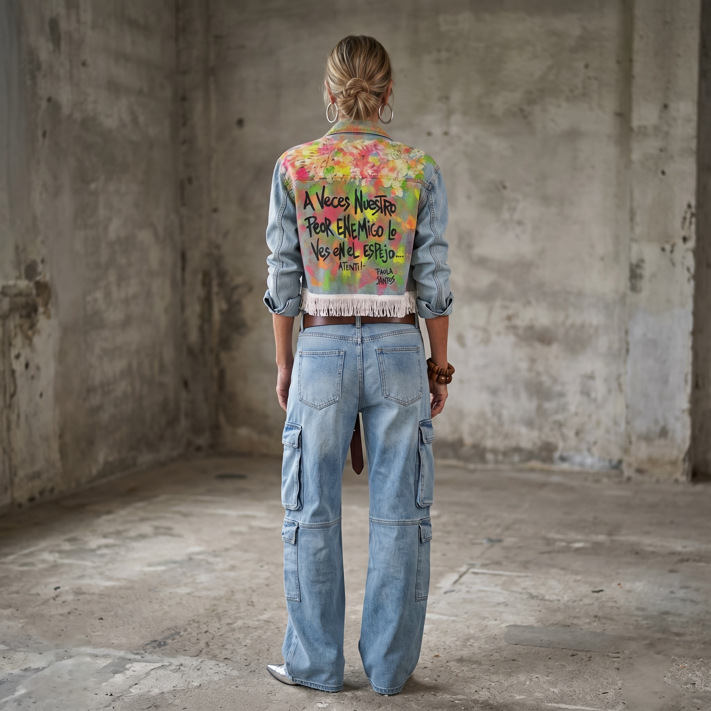 Campera “A veces nuestro peor enemigo lo ves en el espejo”