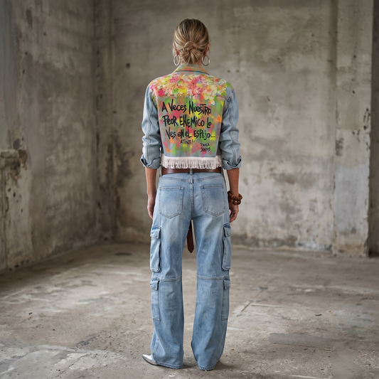 Campera “A veces nuestro peor enemigo lo ves en el espejo”