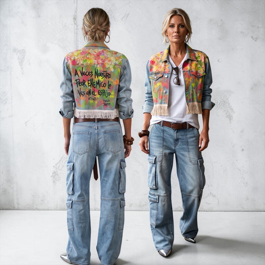 Campera “A veces nuestro peor enemigo lo ves en el espejo”