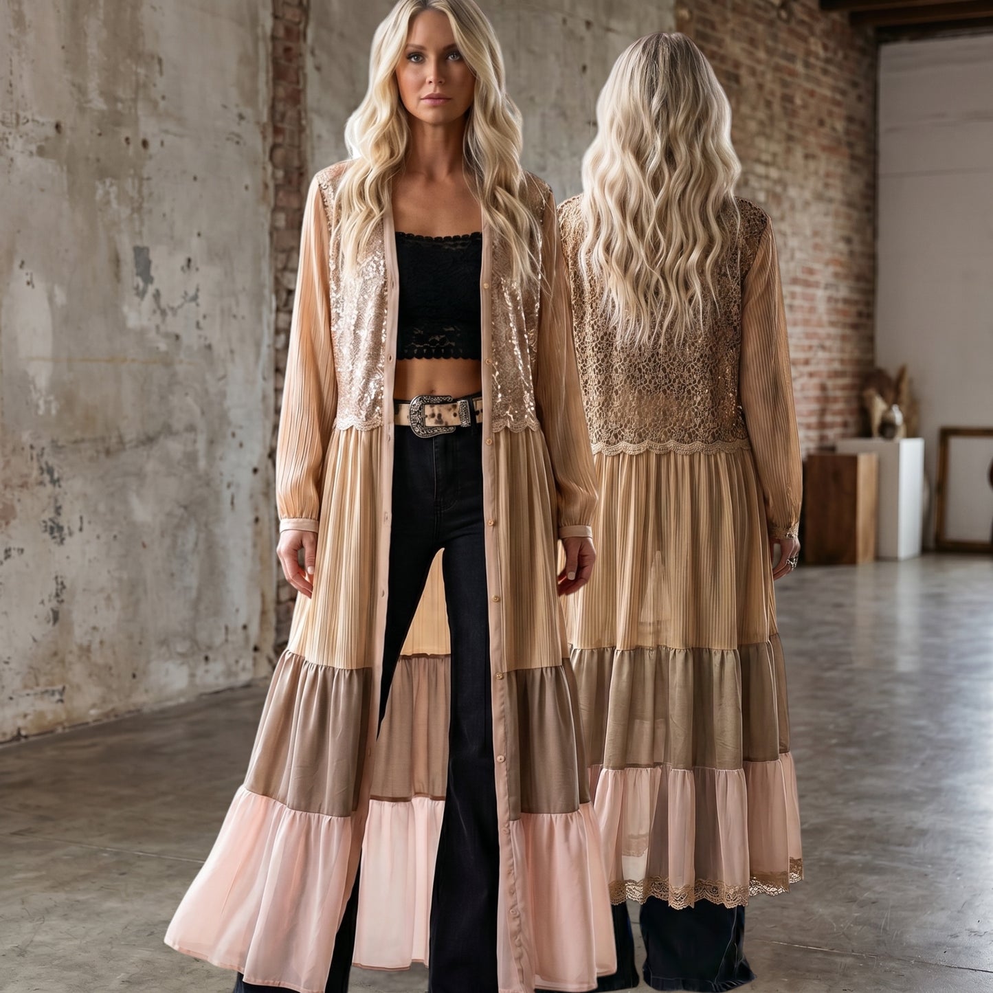 Kimono Largo Patchwork ReivnentArte