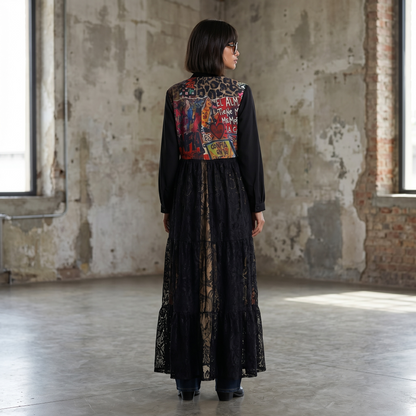 Kimono Largo ReivnentArte Noir