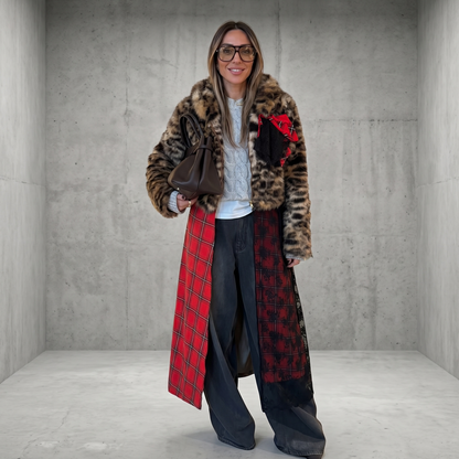 Kimono Abrigo "Escocés Salvaje" – Edición Limitada