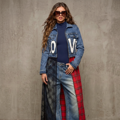Kimono Denim "Wake Up Beauty" – Edición Limitada