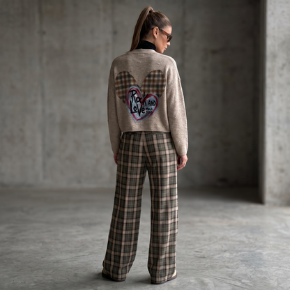 Sweater Artesanal Rock & Love – Edición Única