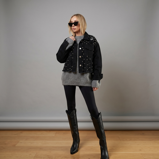 Campera Intervenida Follow Your Dreams | Edición Limitada Paola Santos