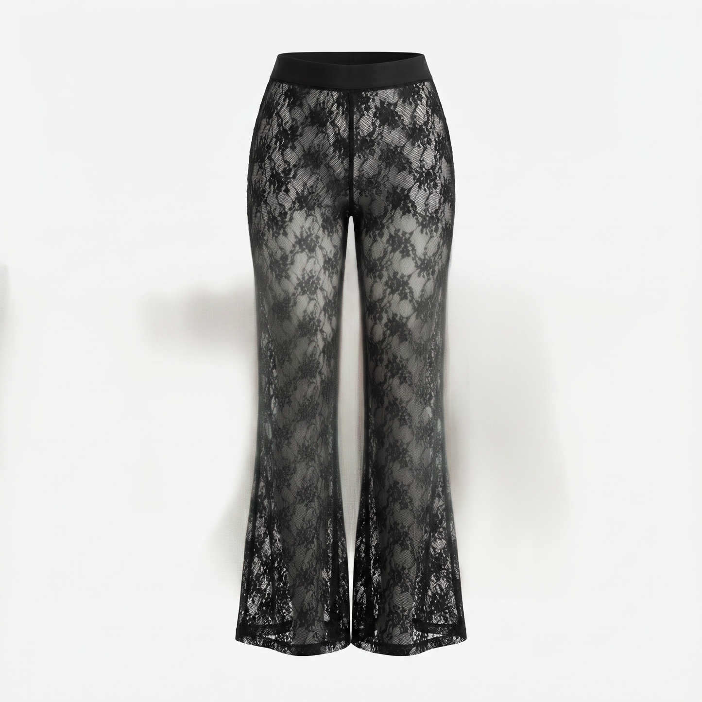 Conjunto de Encaje 3 Piezas – Top, Culotte y Pantalón
