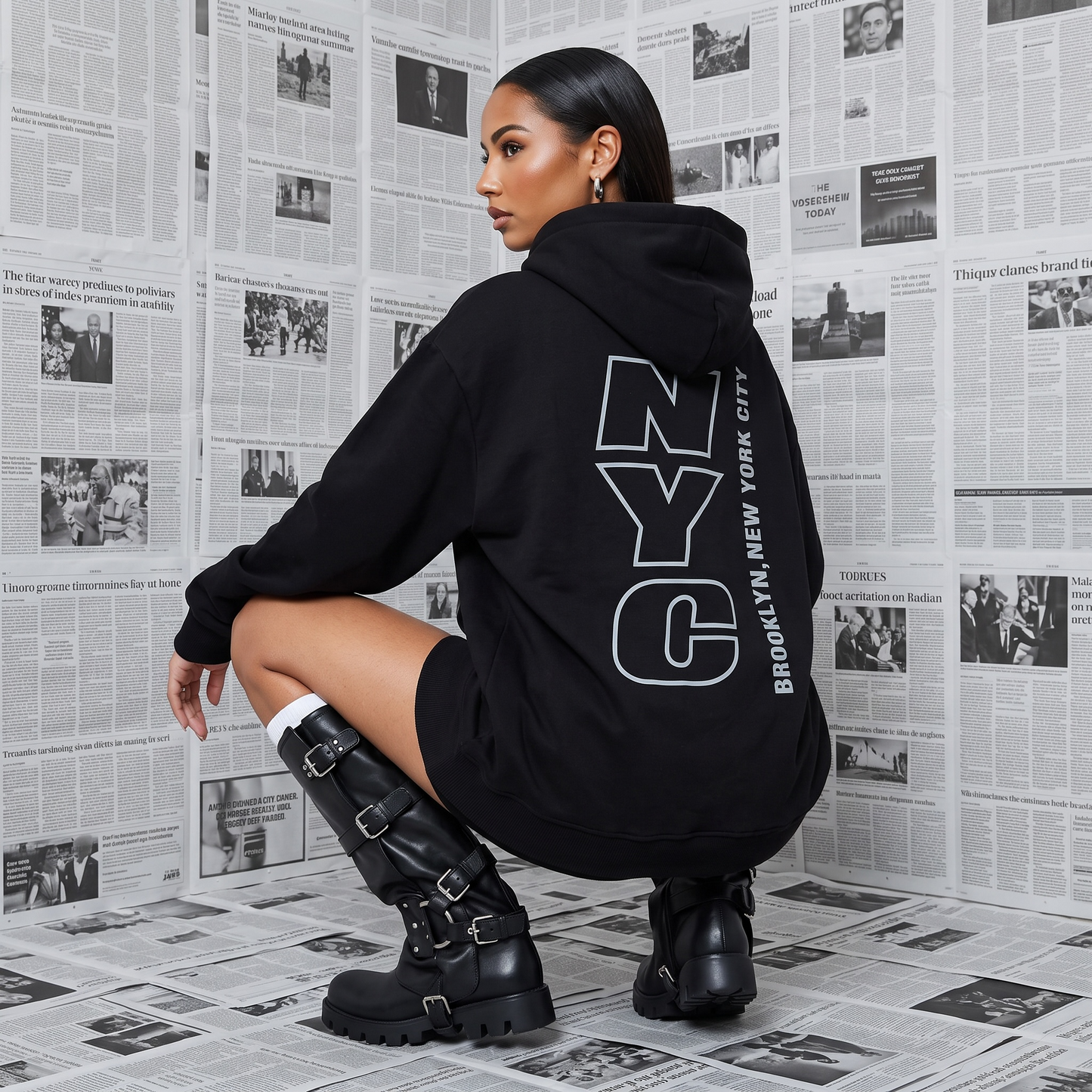 Hoodie Oversize NYC