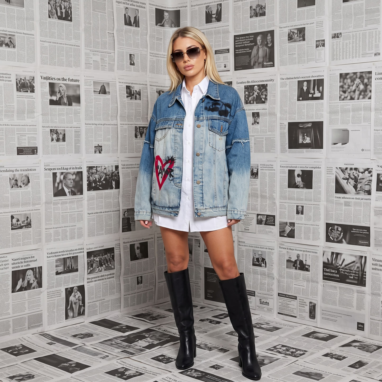 Campera "Si te perdés buscate en las cosas que amas"
