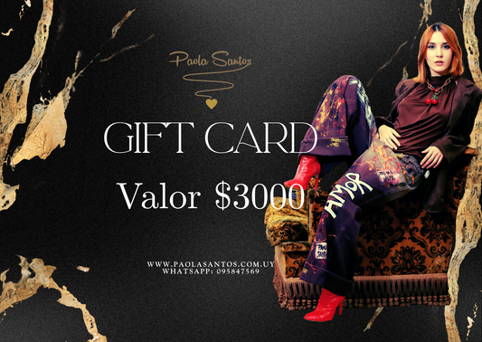 Gift Card Paola Santos
